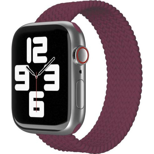 Ремешок VLP Braided Band для Apple Watch 44/45/46/49mm (S/M) Марсала