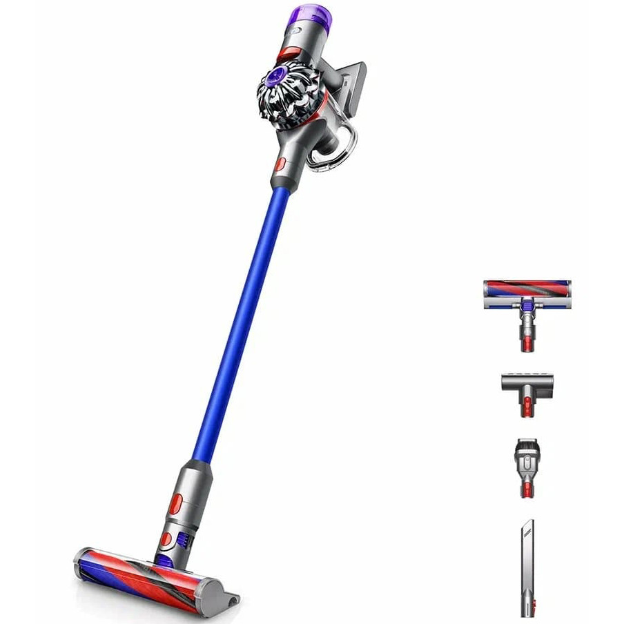Вертикальный беспроводной пылесос Dyson V8 Slim Fluffy Extra (SV10K) Blue (Вилка CN)