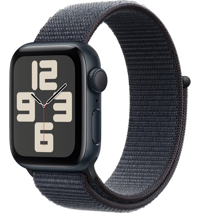 Умные часы Apple Watch SE 2024 40mm Midnight Aluminum Case with Midnight Sport Loop