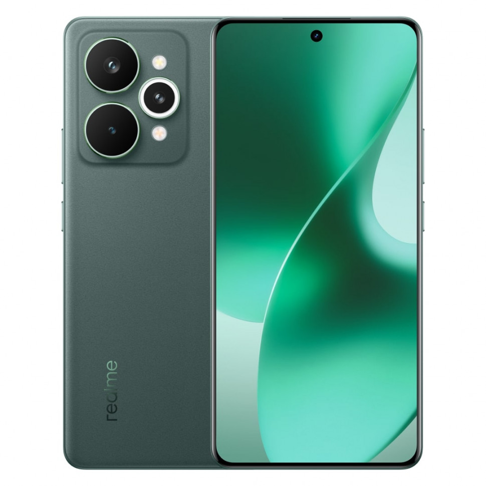 Смартфон realme 15 Pro 5G 12/512GB Зеленый (Velvet Green)