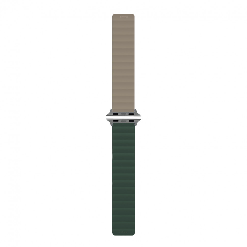 Ремешок uBear Mode для Apple Watch 40/41/42mm (S/M) Зеленый/Серый