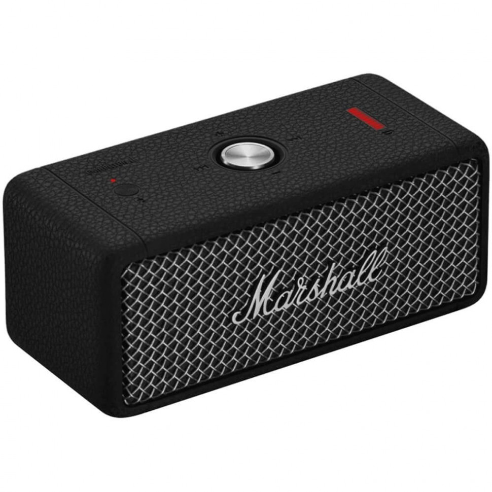 Портативная акустика Marshall Emberton II Черная сталь (Black & Steel)