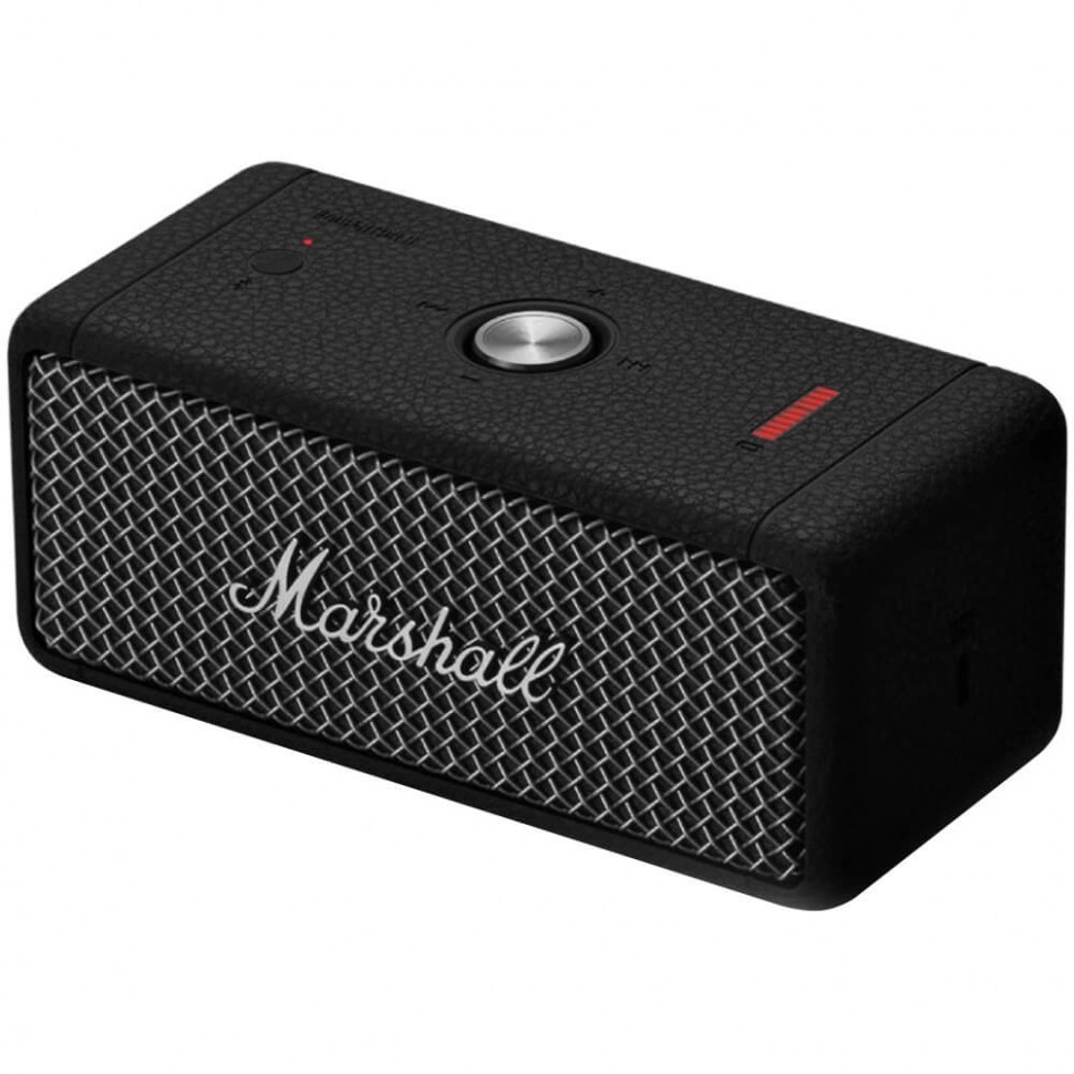Портативная акустика Marshall Emberton II Черная сталь (Black & Steel)