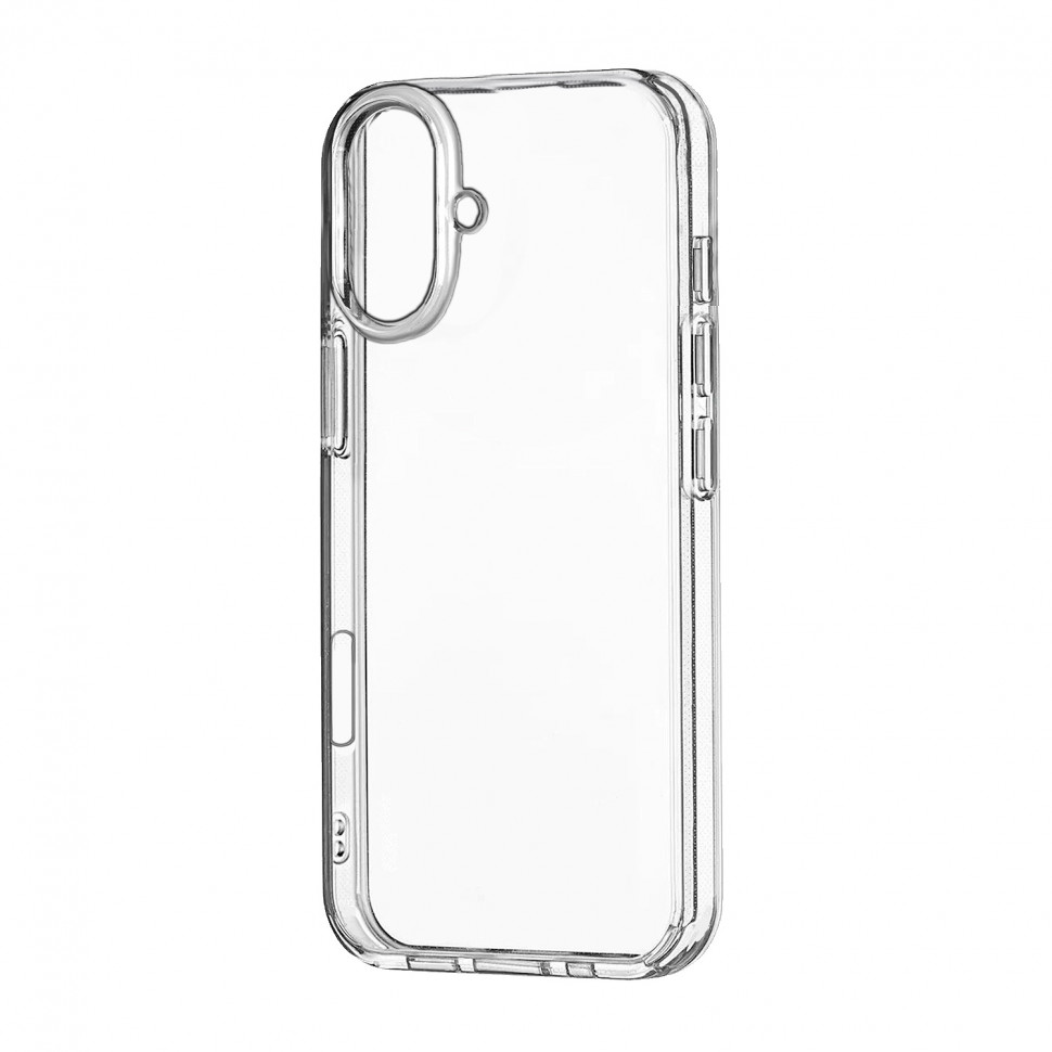 Чехол защитный силиконовый для iPhone 16 Plus TPU 2.0 mm Прозрачный