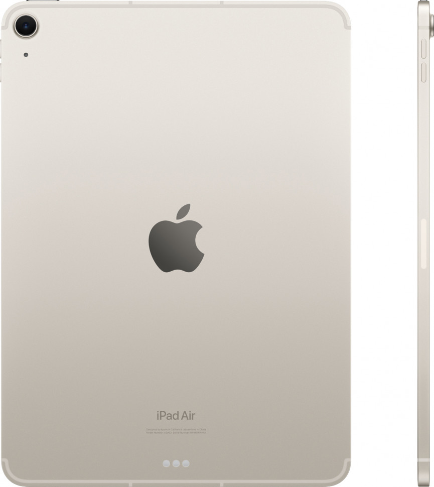 Планшет Apple iPad Air 11 (2025) 1024GB Wi-Fi + Cellular Сияющая звезда (Starlight)