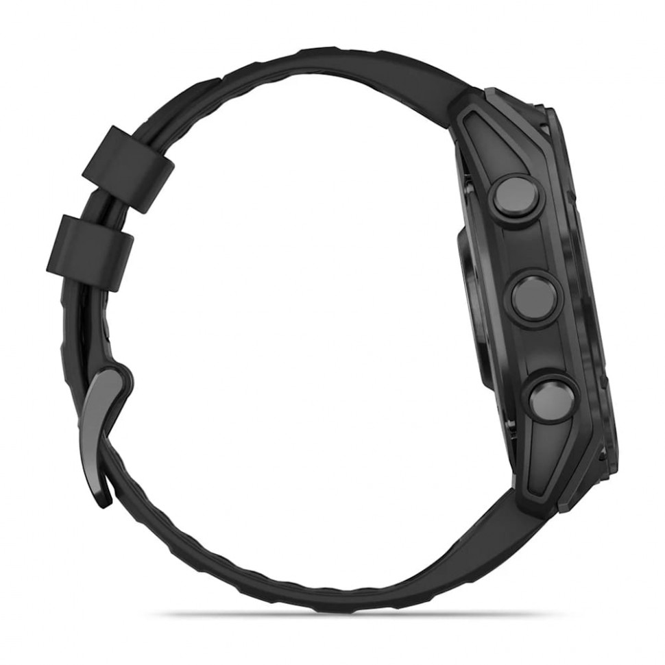 Умные часы Garmin Fenix 8 51mm AMOLED Slate Gray with Black Silicone Band (010-02905-00)