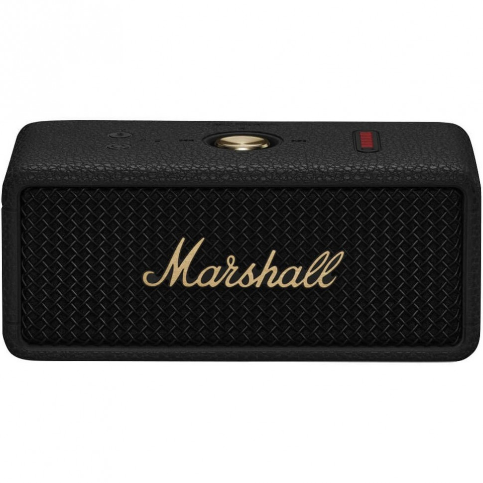 Портативная акустика Marshall Emberton III Черный (Black & Brass)
