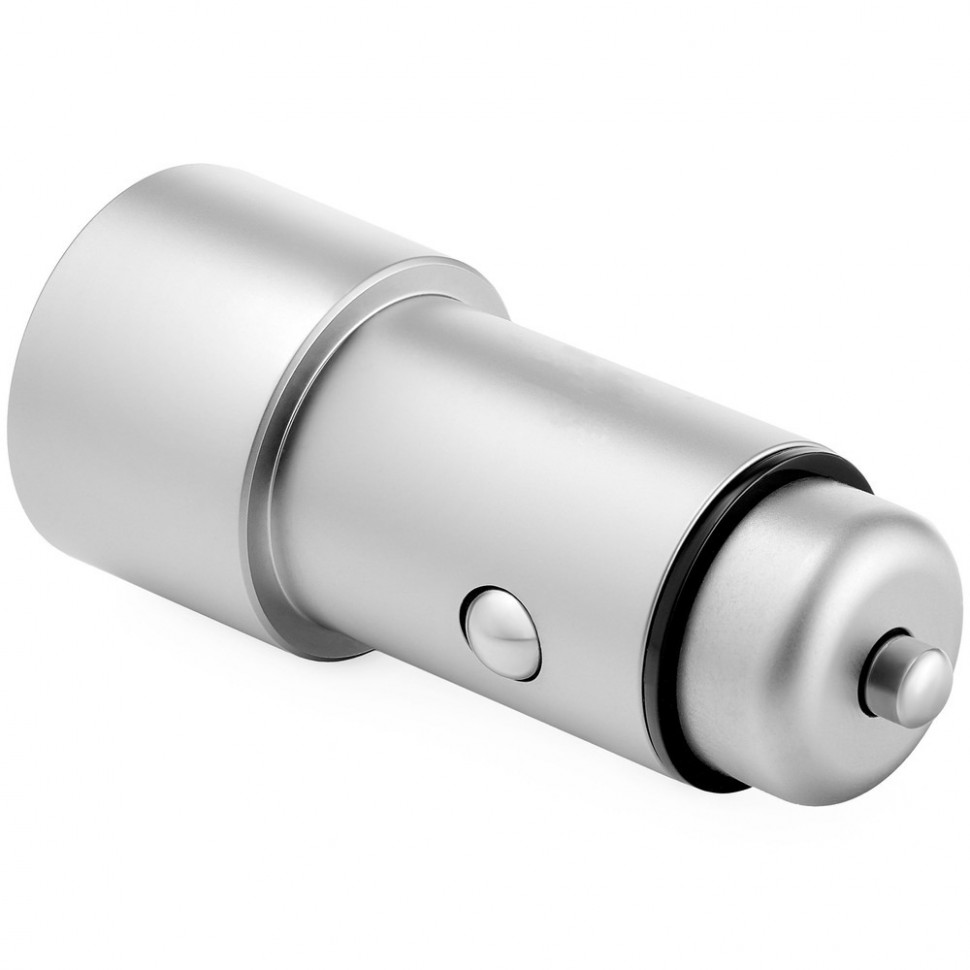 Автомобильное зарядное устройство uBear Ride Car Chargen USB-A/USB-C 20W Серебро