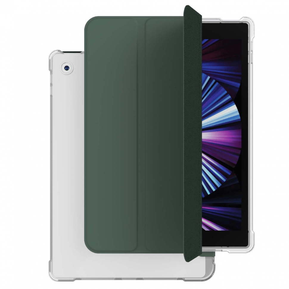 Чехол защитный VLP Dual Folio для iPad 10.2 Темно-зеленый