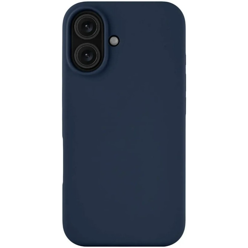 Чехол защитный uBear Touch Mag Case для iPhone 16 Plus Темно-синий