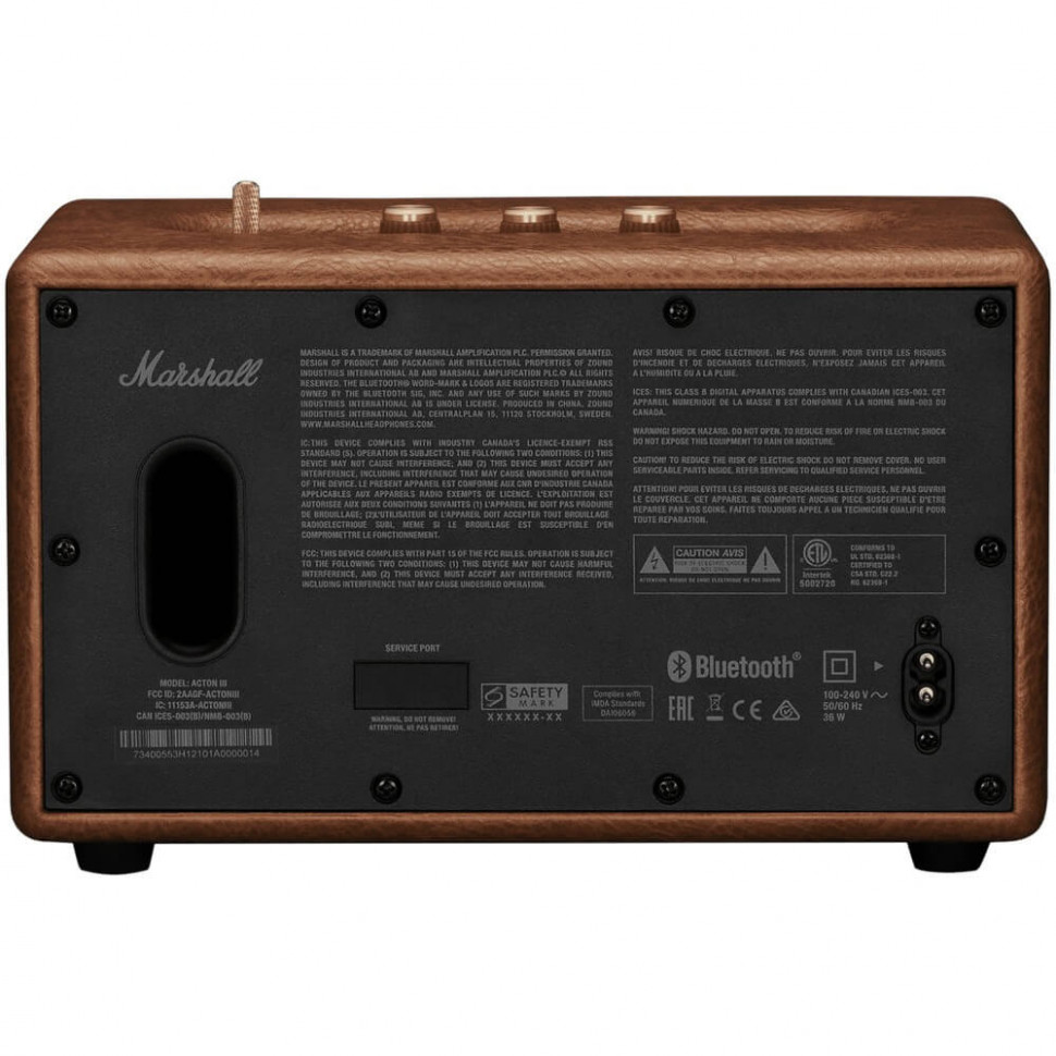 Портативная акустика Marshall Acton III Коричневый (Brown)