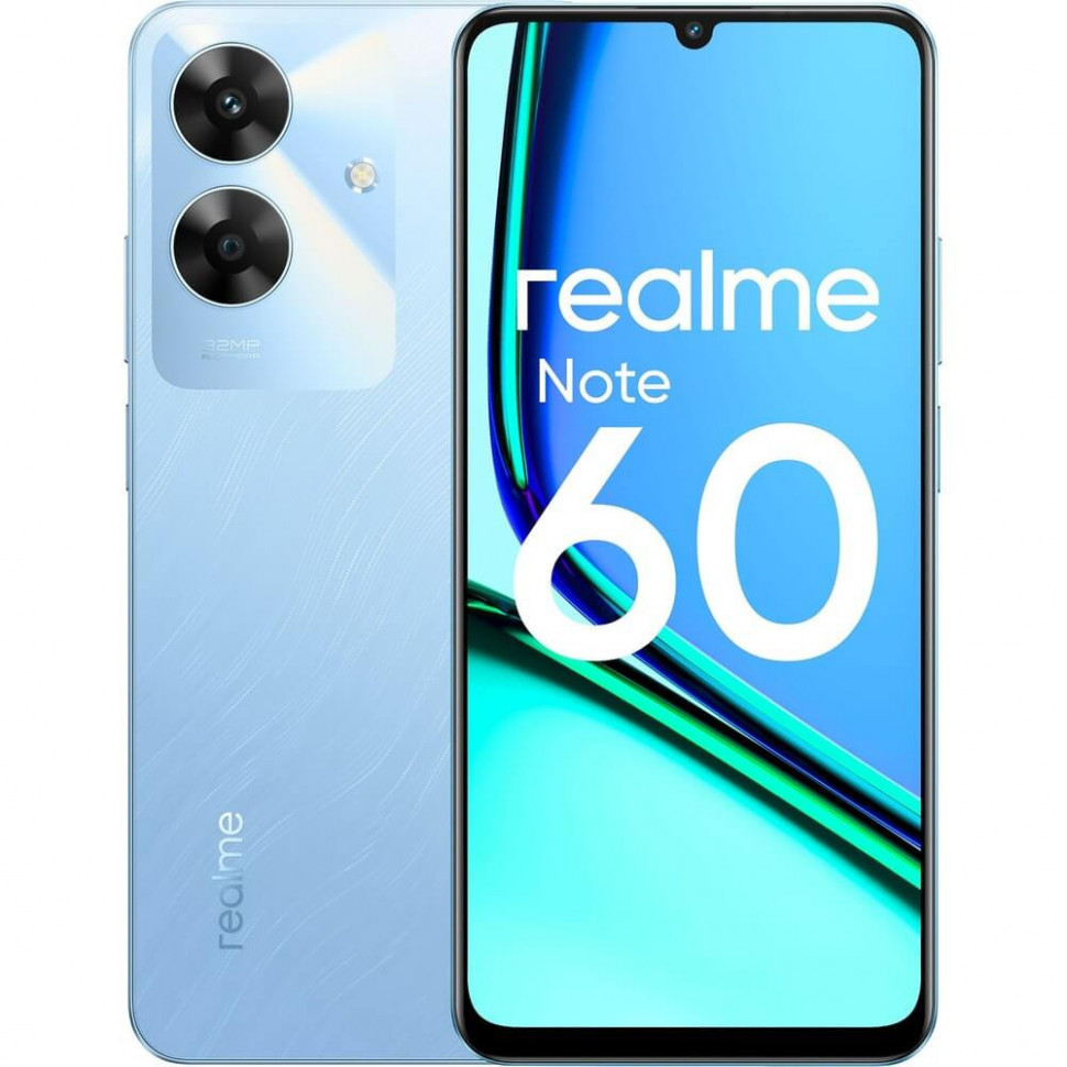Смартфон realme Note 60 4/128GB Голубой (Blue)