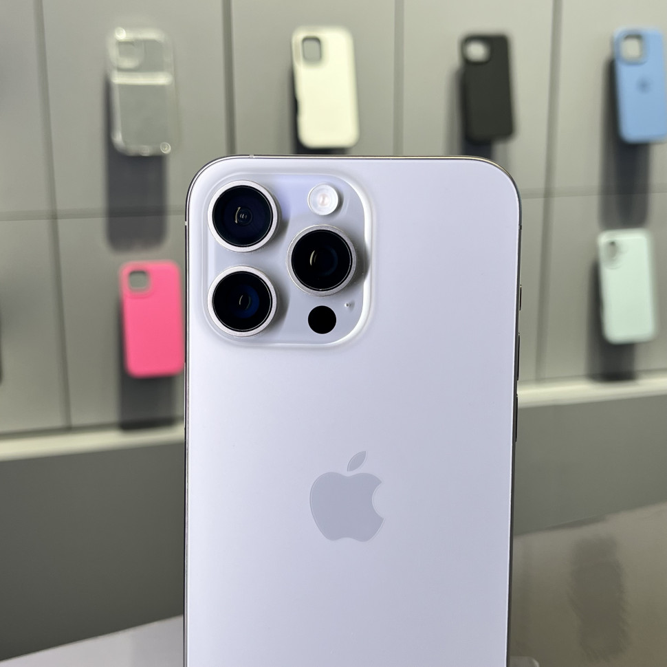 Смартфон Apple iPhone 15 Pro Max 512GB Natural Titanium (Б/У)