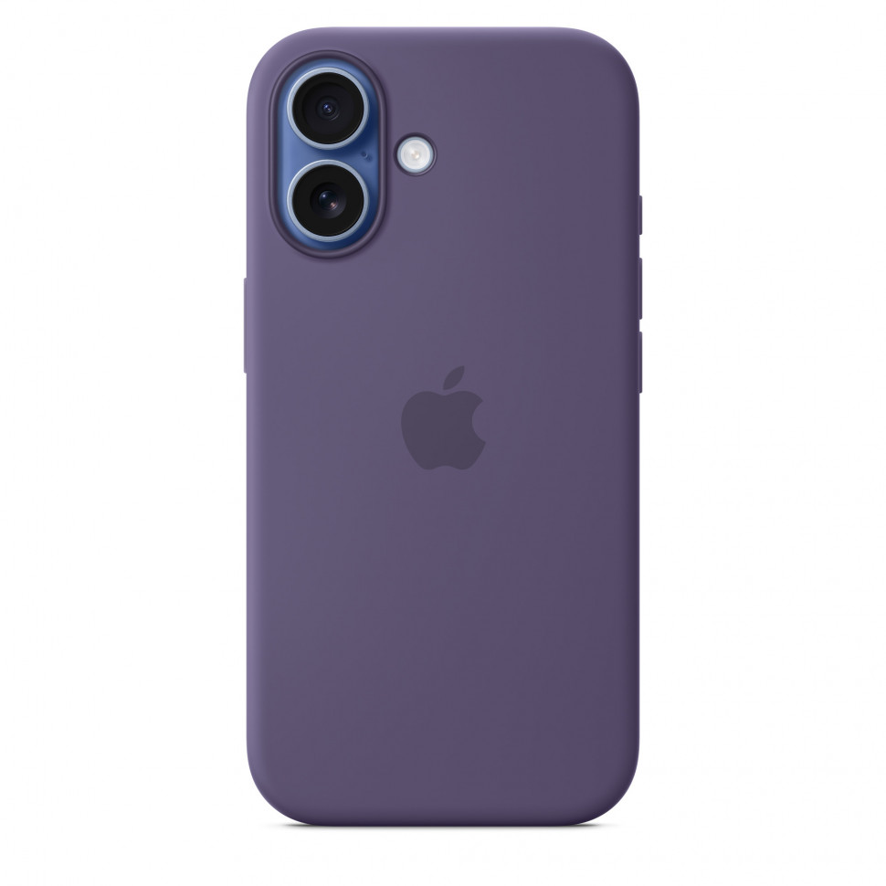 Чехол защитный Apple Silicone Case with MagSafe для iPhone 17 Purple Fog
