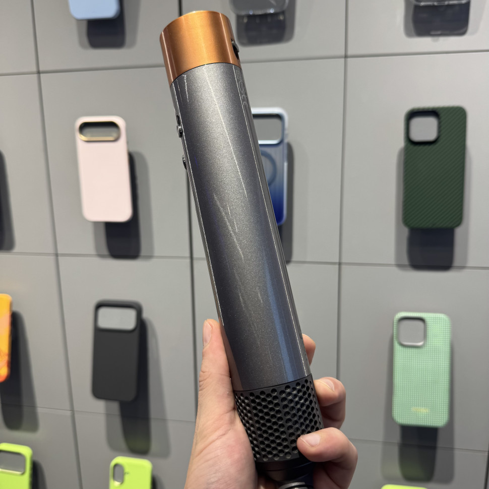 Стайлер Dyson AirWarp complete LONG HS05 Nickel/Copper (Вилка CN) (Б/У)