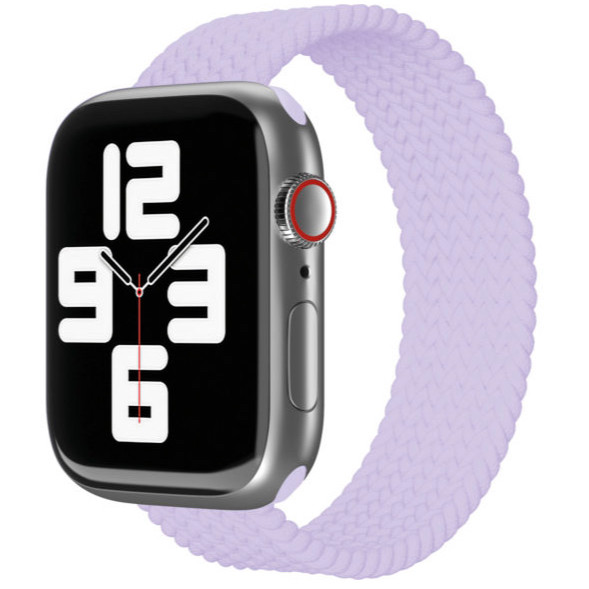 Ремешок VLP Braided Band для Apple Watch 44/45/46/49mm (S/M) Лаванда