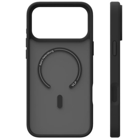 Чехол защитный VLP Lite Bloom Case MagSafe для iPhone 17 Черный