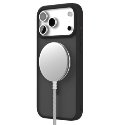 Чехол защитный VLP Lite Bloom Case MagSafe для iPhone 17 Черный