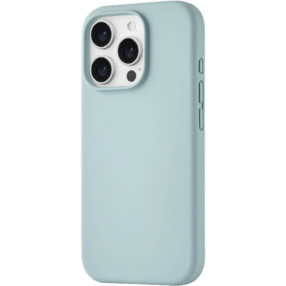 Чехол защитный uBear Touch Mag Case для iPhone 16 Pro Холодная мята