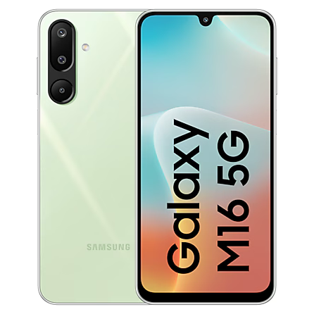 Смартфон Samsung Galaxy M16 5G 4/128GB Мятный (Mint Green)