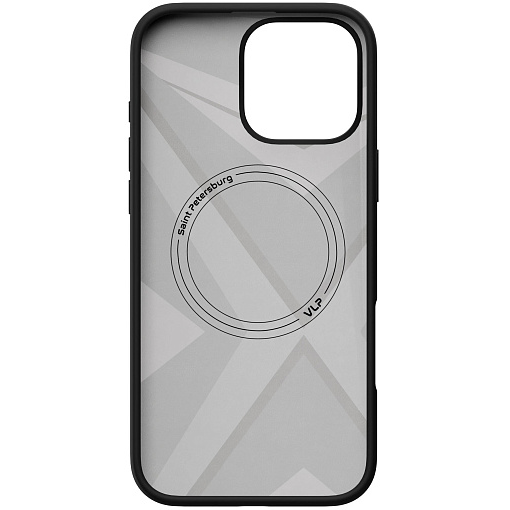 Чехол защитный VLP Aster Pro Case MagSafe для iPhone 16 Pro Черный