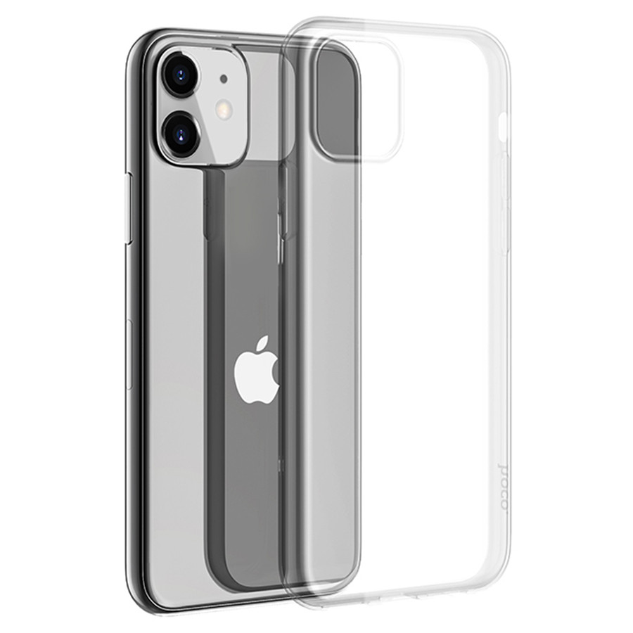 Чехол защитный силиконовый HOCO для iPhone 11 Прозрачный
