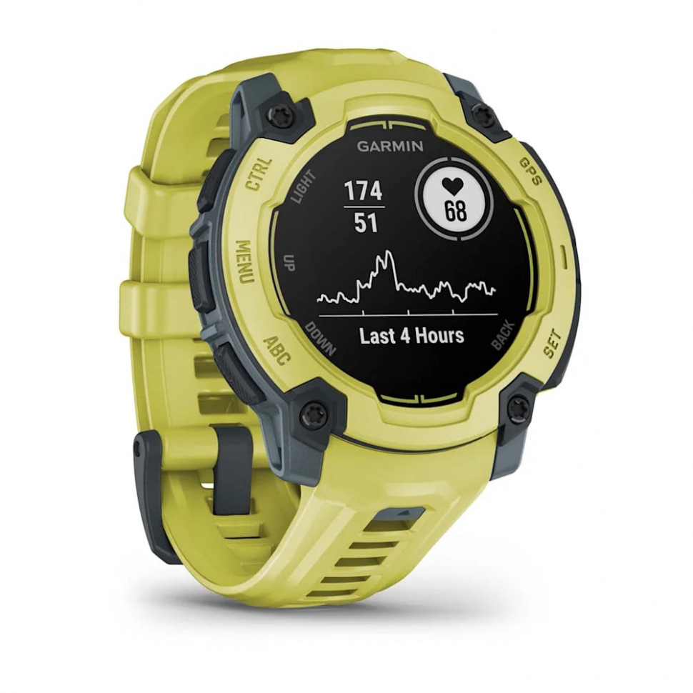 Умные часы Garmin Instinct E 45mm Electric Lime with Electric Lime Band (010-02933-01)