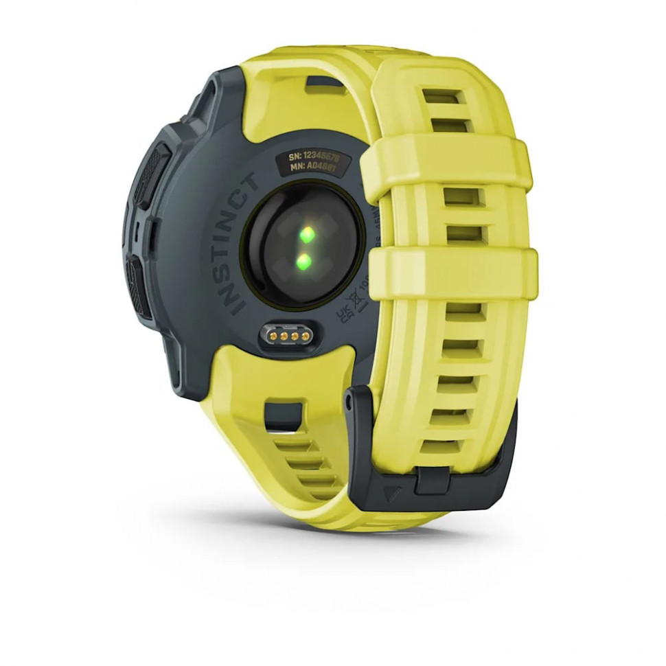 Умные часы Garmin Instinct E 45mm Electric Lime with Electric Lime Band (010-02933-01)