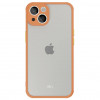 Чехол защитный VLP Matte Case для iPhone 13 Оранжевый