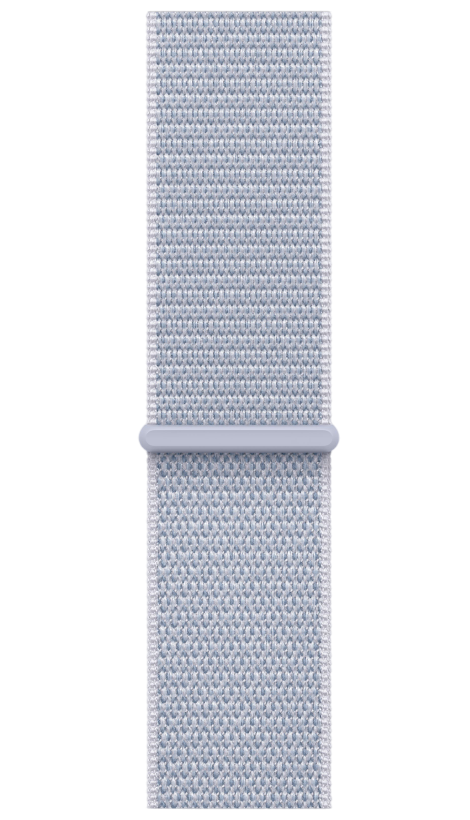 Умные часы Apple Watch SE 2024 44mm Silver Aluminum Case with Blue Cloud Sport Loop