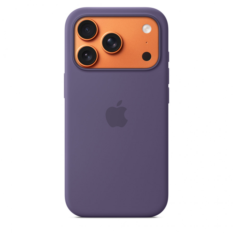 Чехол защитный Apple Silicone Case with MagSafe для iPhone 17 Pro Purple Fog