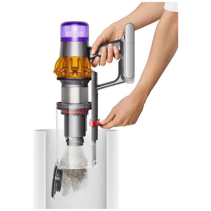 Вертикальный беспроводной пылесос Dyson V15 Detect Absolute (SV47) Yellow/Nickel (Вилка CN)