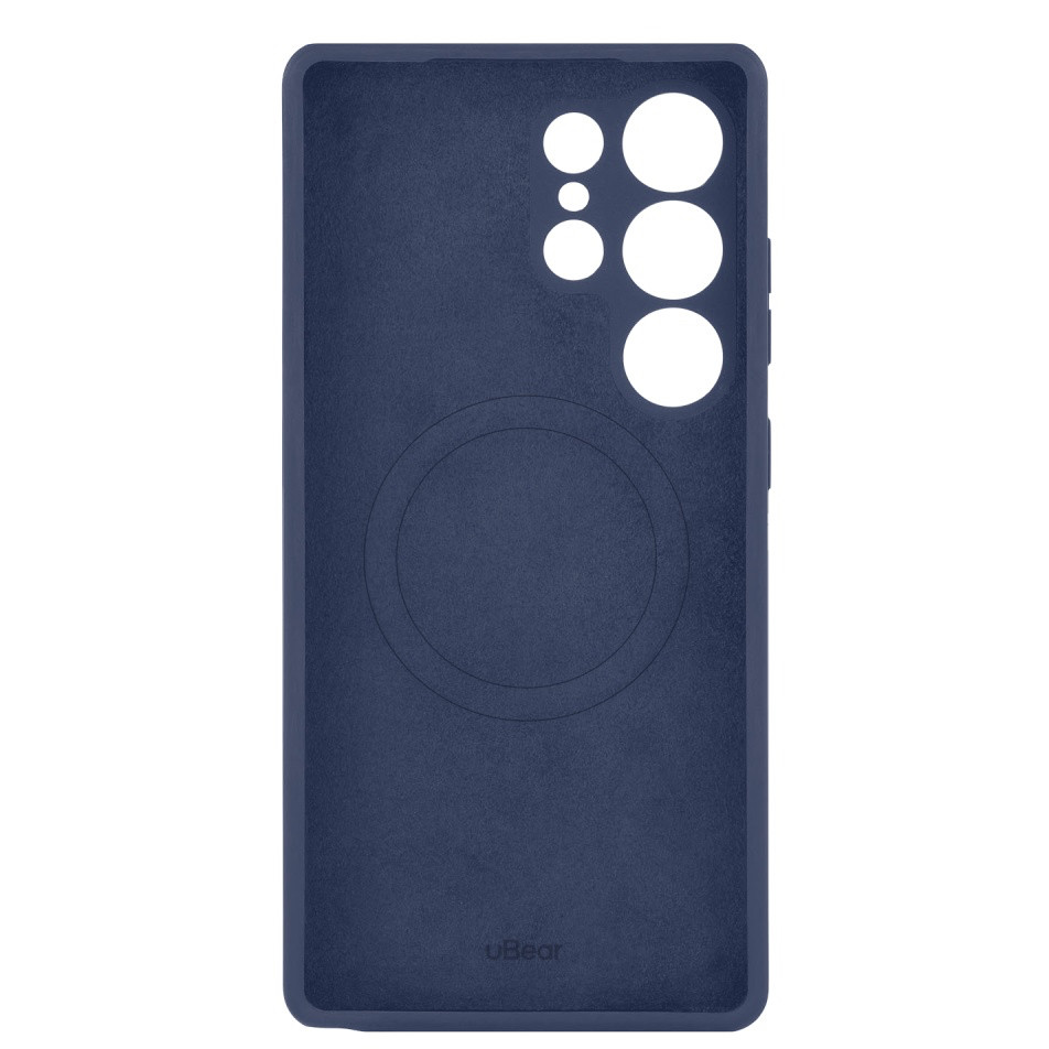 Чехол защитный uBear Touch Mag Case для Samsung Galaxy S25 Ultra Темно-Синий