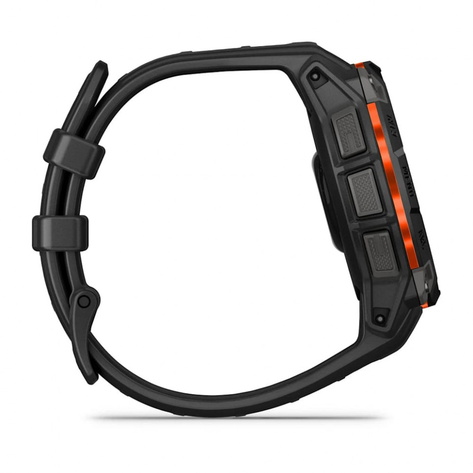 Умные часы Garmin Instinct 3 45mm SOLAR Black with Black Band (010-02934-00)