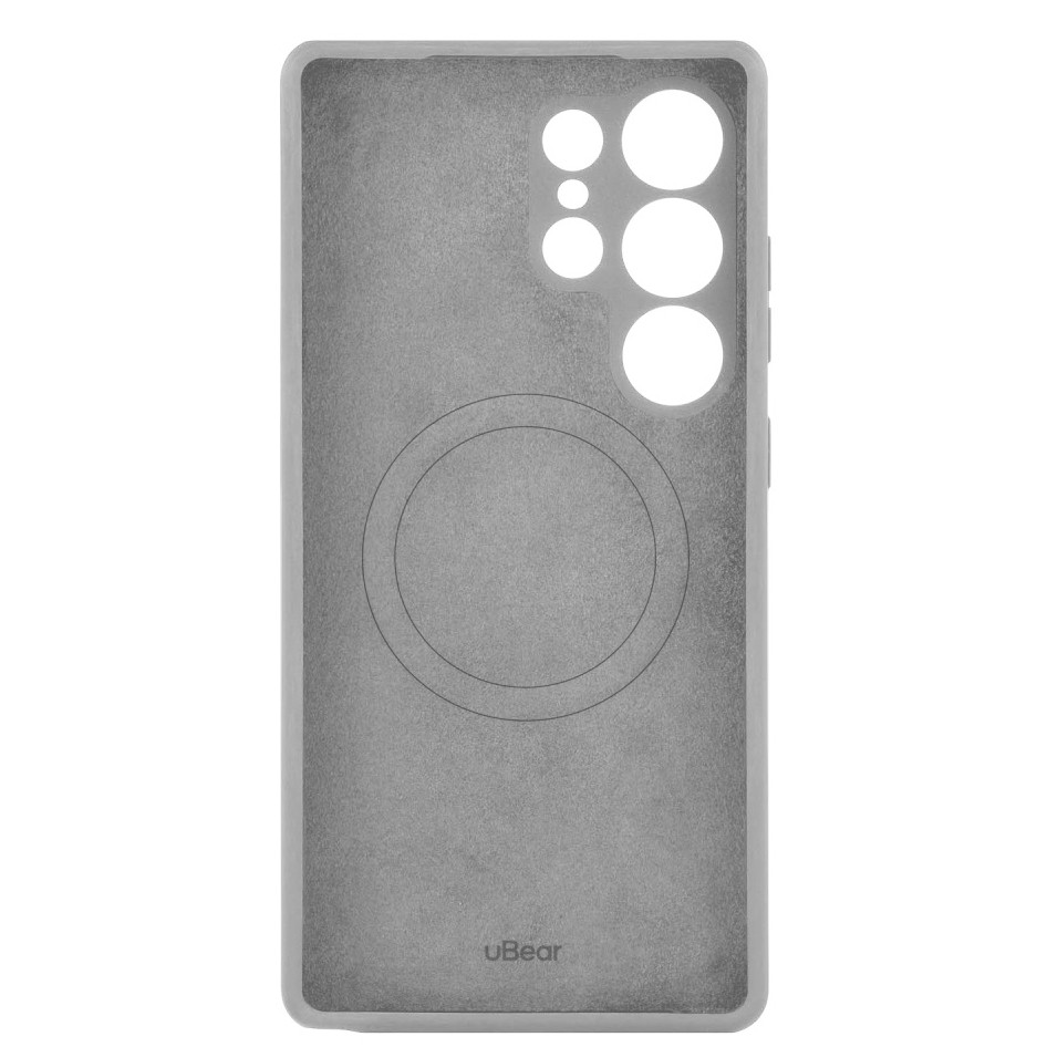 Чехол защитный uBear Touch Mag Case для Samsung Galaxy S25 Ultra Серый