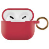 Чехол для наушников VLP Silicone Case Soft Touch для AirPods 3 Red