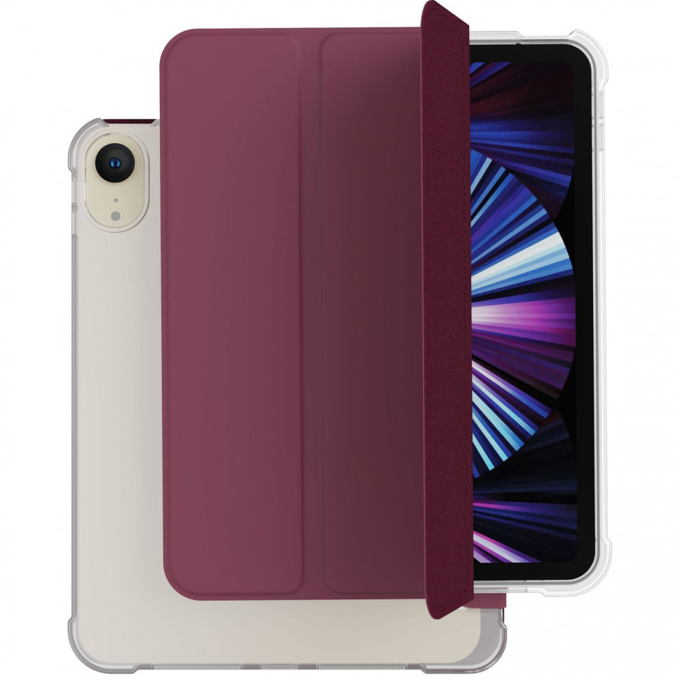 Чехол защитный VLP Dual Folio для iPad mini 7 Марсала