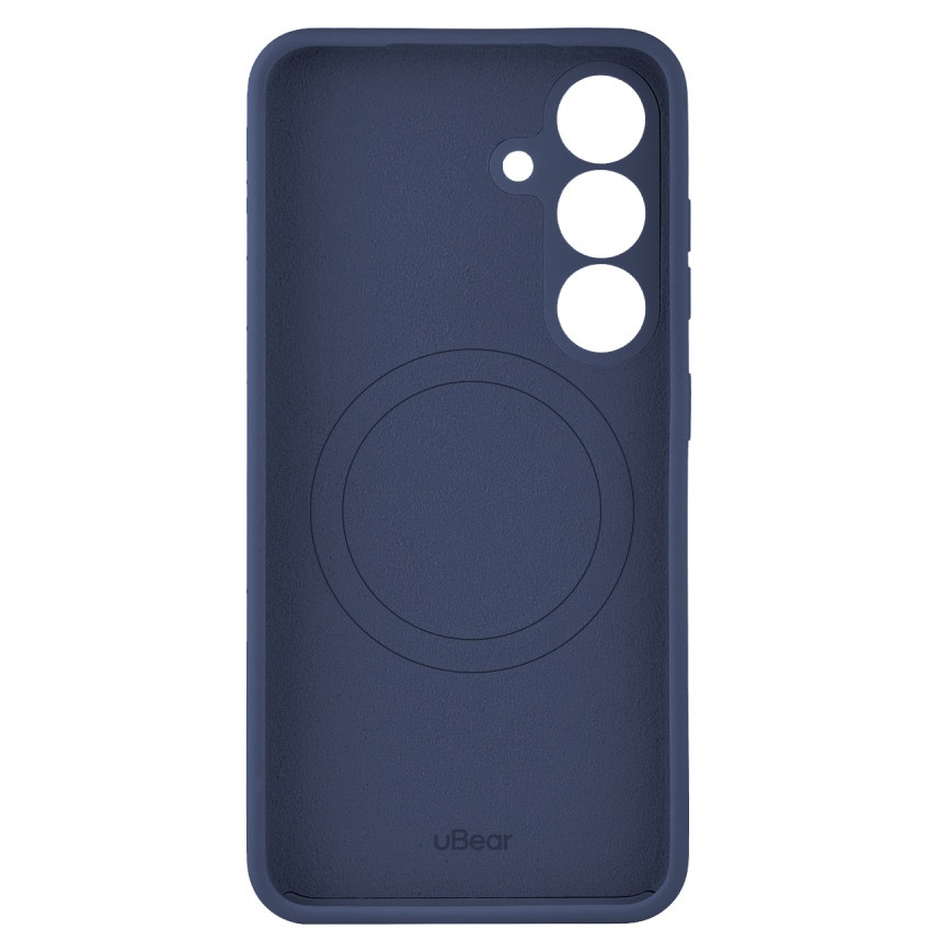 Чехол защитный uBear Touch Mag Case для Samsung Galaxy S25+ Темно-Синий