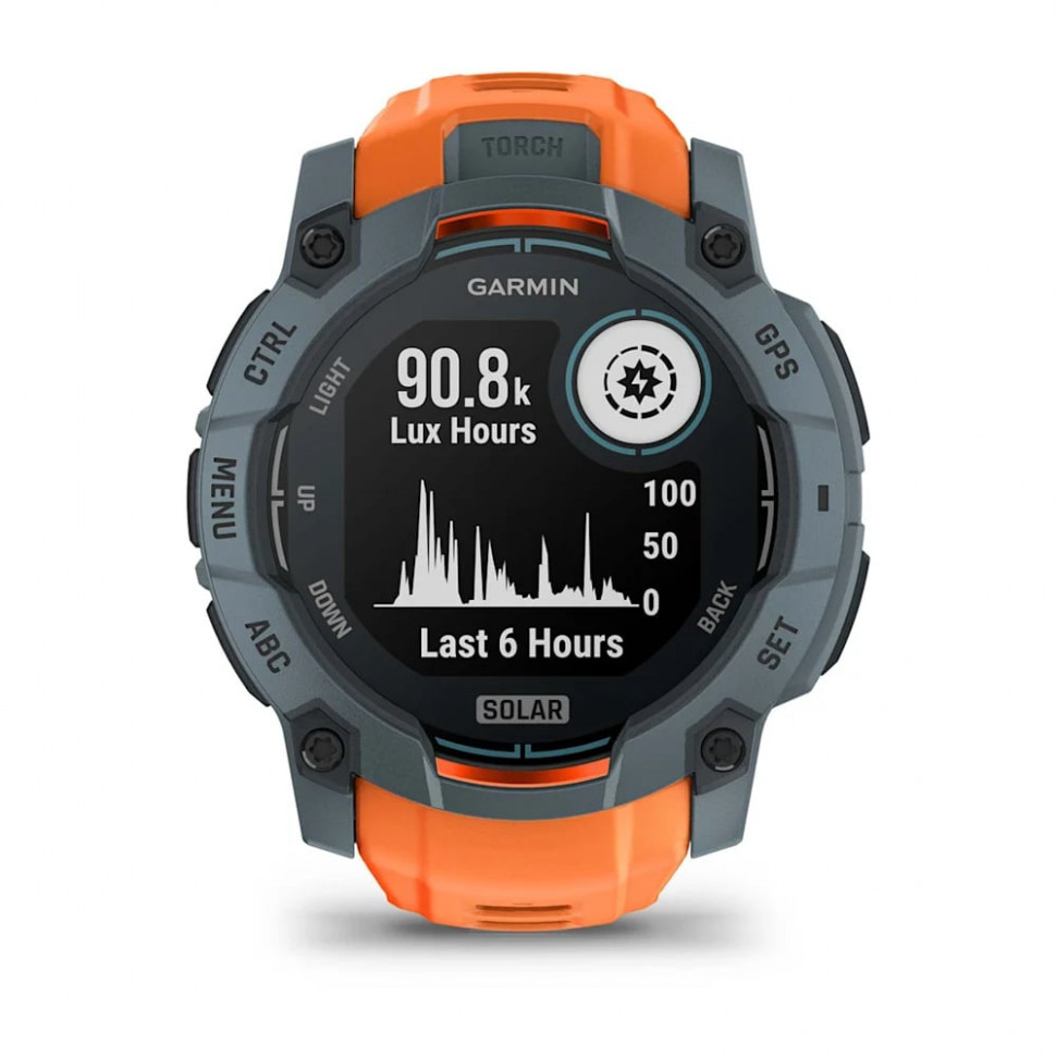Умные часы Garmin Instinct 3 50mm SOLAR Twilight with Solstice Band (010-02935-01)