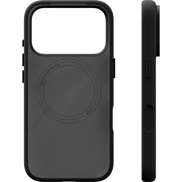 Чехол защитный VLP Aster Pro Case MagSafe для iPhone 17 Pro Черный