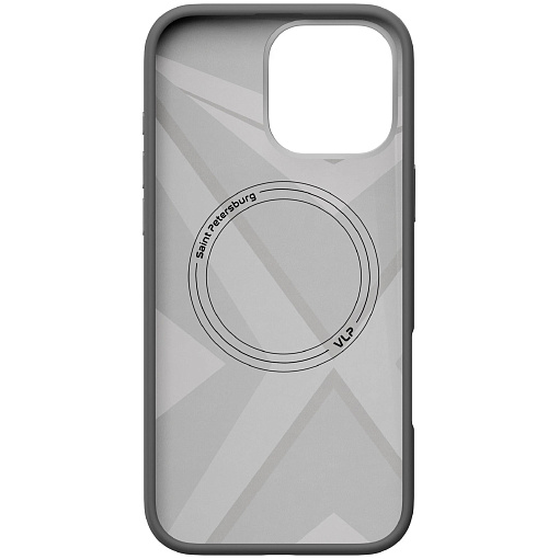 Чехол защитный VLP Aster Pro Case MagSafe для iPhone 16 Pro Серый