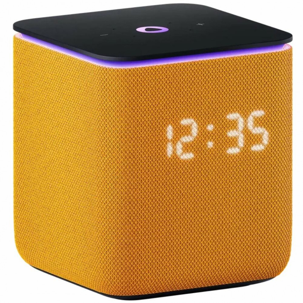 Умная колонка Яндекс Станция Миди с Zigbee Оранжевый