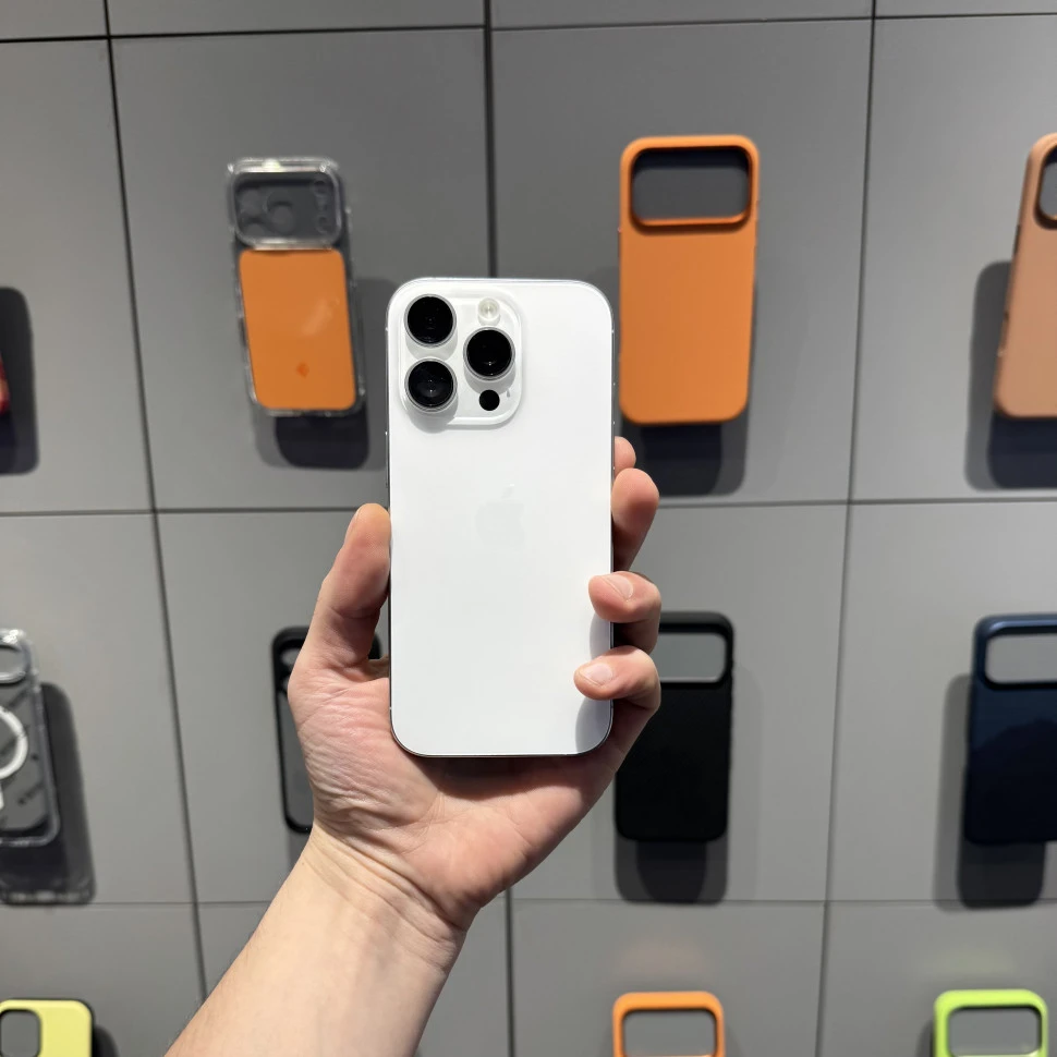 Смартфон Apple iPhone 16 Pro 256GB Белый титан (White Titanium) DualSim (Б/У)