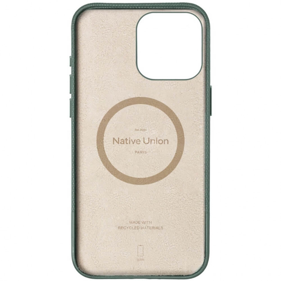 Чехол защитный Native Union (RE)Classic Case для iPhone 16 Pro Зеленый
