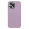Чехол защитный VLP Silicone Case для iPhone 13 Pro Фиолетовый