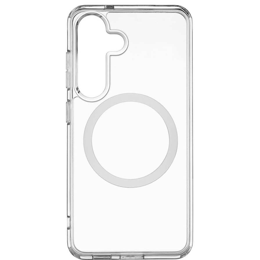 Чехол защитный uBear Real Mag Case для для Samsung Galaxy S25+ Прозрачный