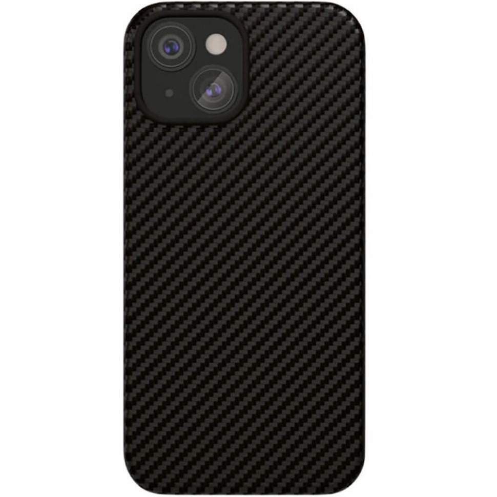 Чехол защитный VLP Kevlar Case MagSafe iPhone 15 Черный