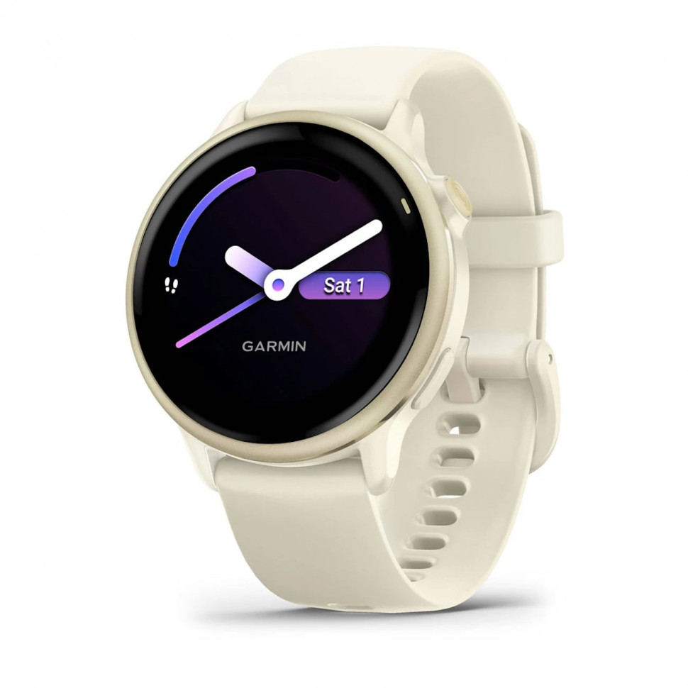 Умные часы Garmin Vivoactive 6 Lunar Gold with Bone Band (010-02985-01)