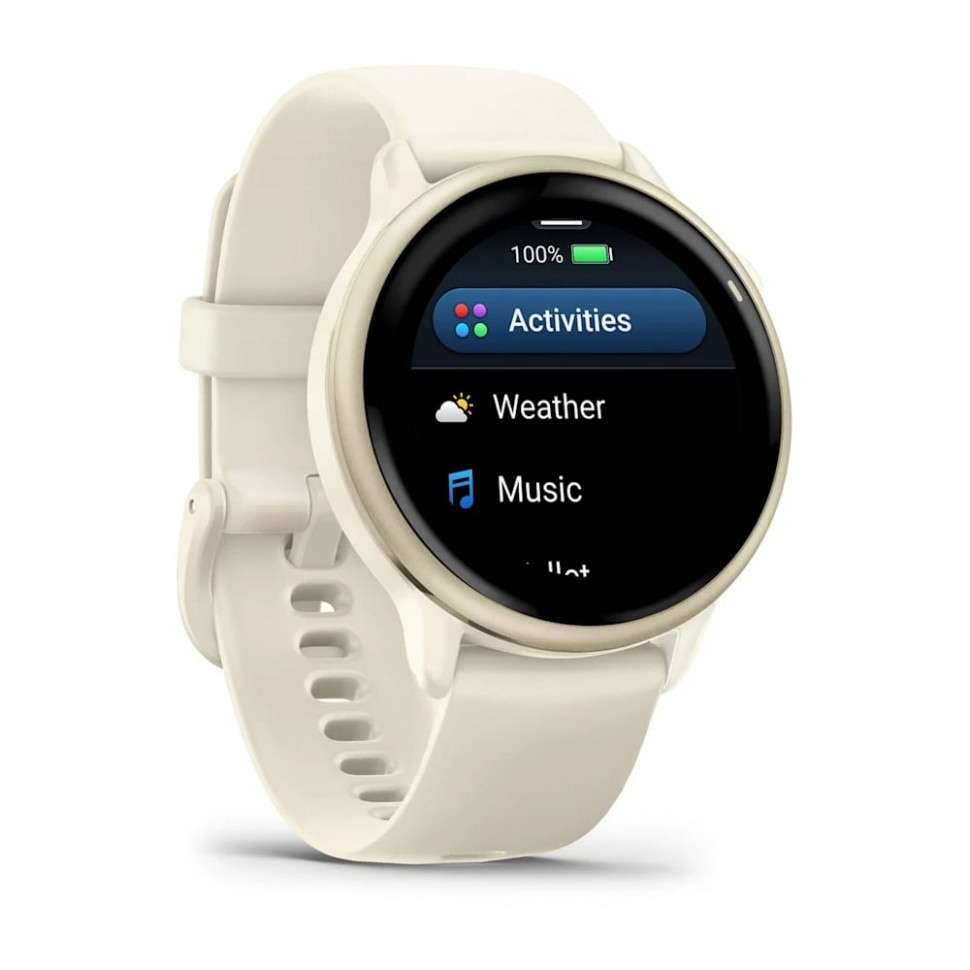 Умные часы Garmin Vivoactive 6 Lunar Gold with Bone Band (010-02985-01)