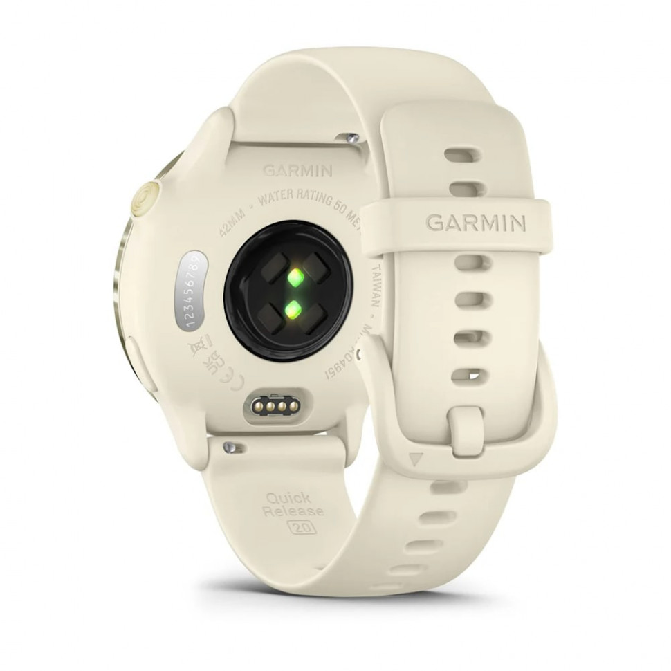 Умные часы Garmin Vivoactive 6 Lunar Gold with Bone Band (010-02985-01)
